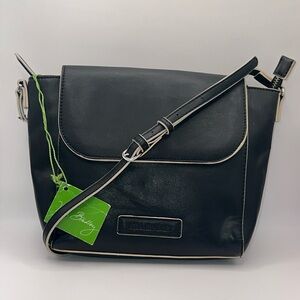 NWT Vera Bradley Faux Leather Flap Bag